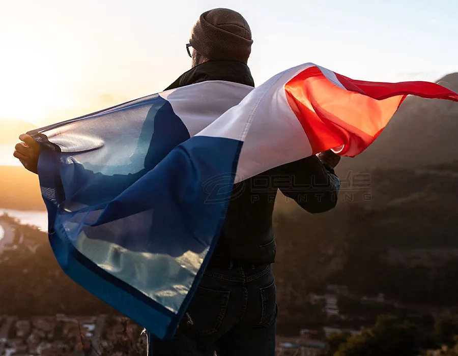 France hand flag Printing Lahore