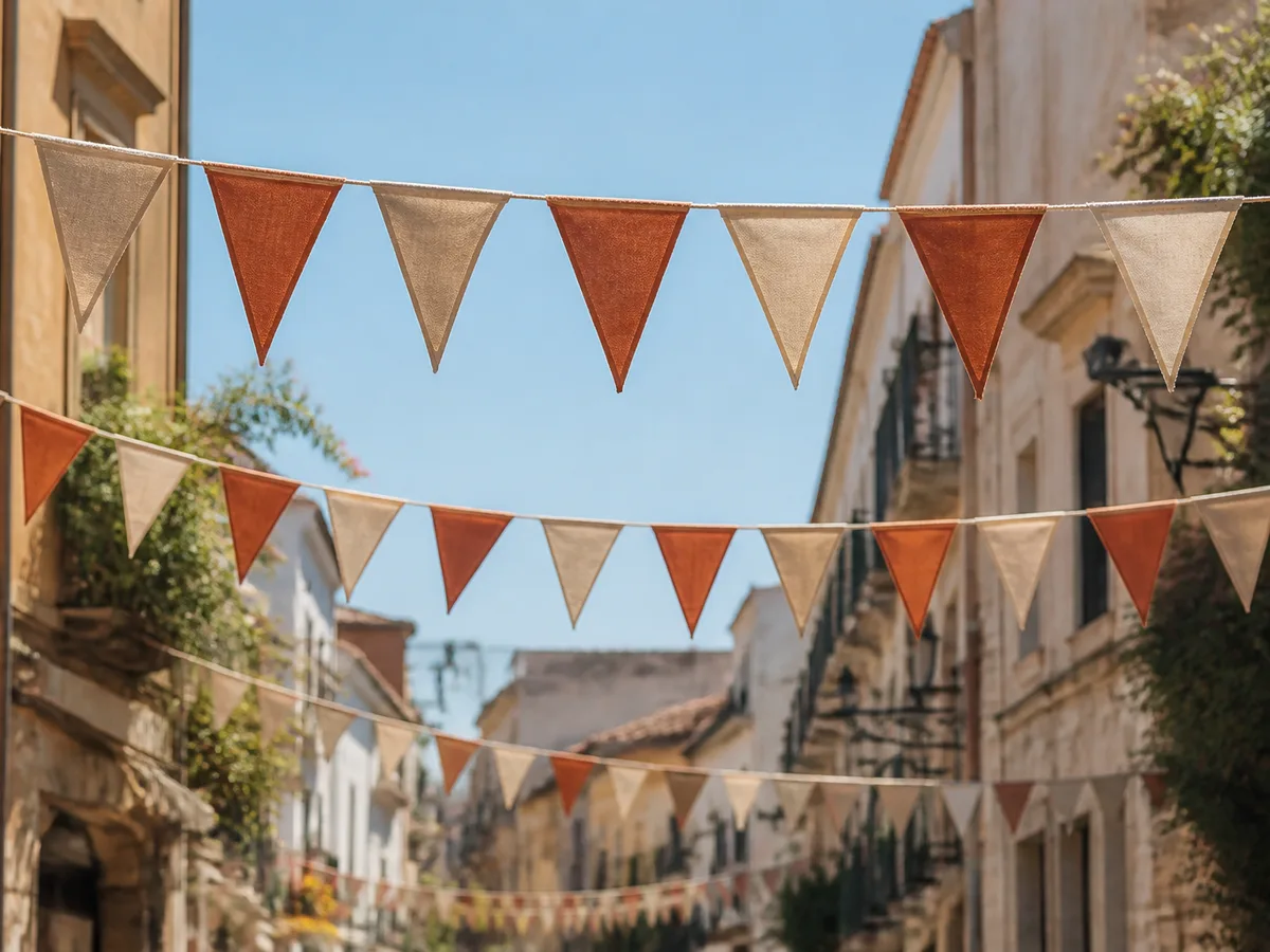 bunting flag shape