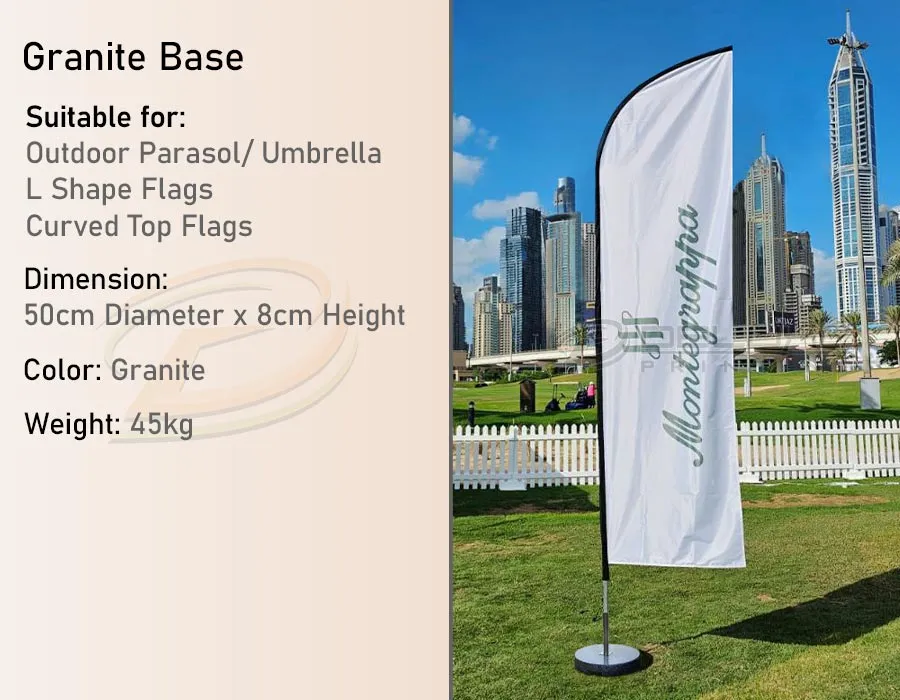 Granite Flag Base