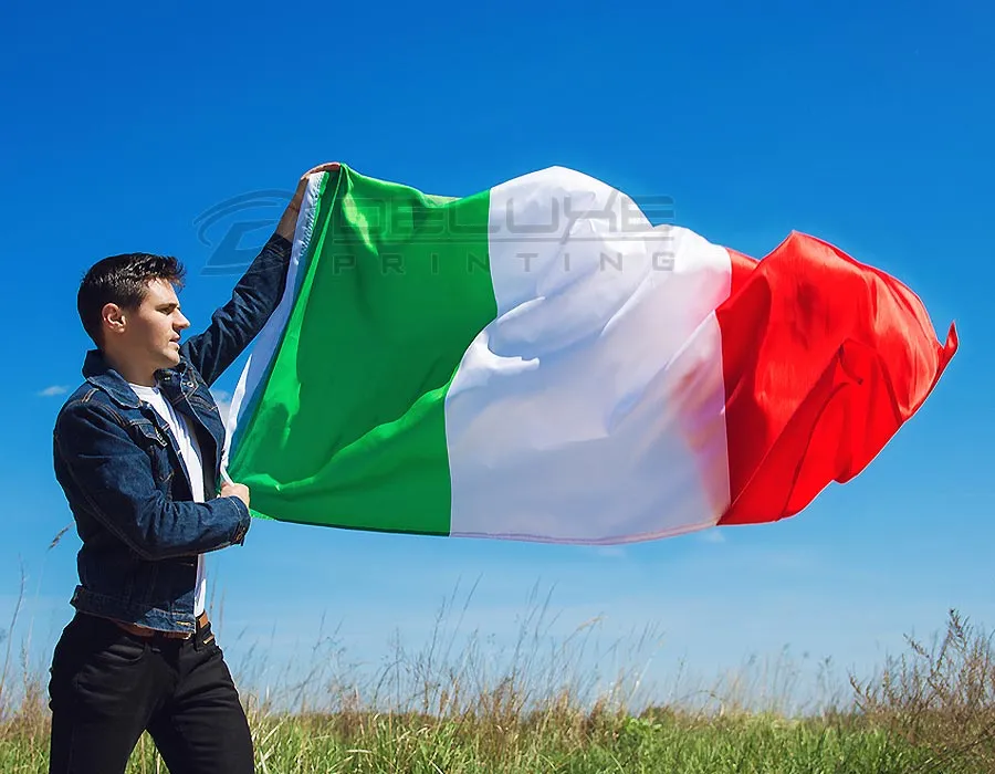 Italy hand Flags Printing Lahore