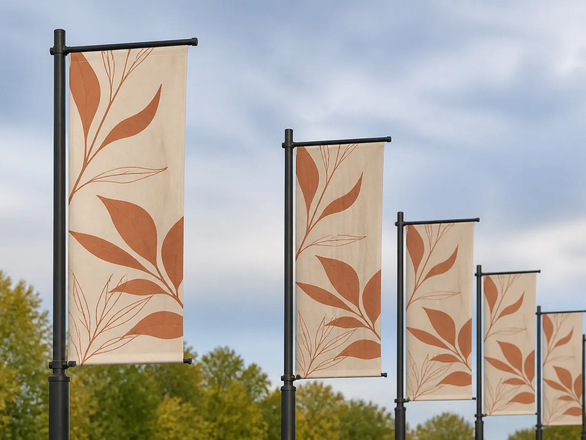 L Shape Flags Printing Lahore