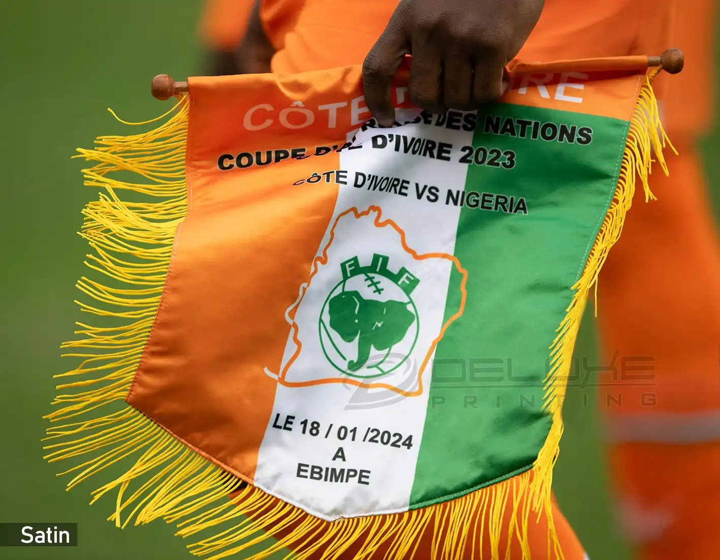 Satin Pennant Flags Lahore