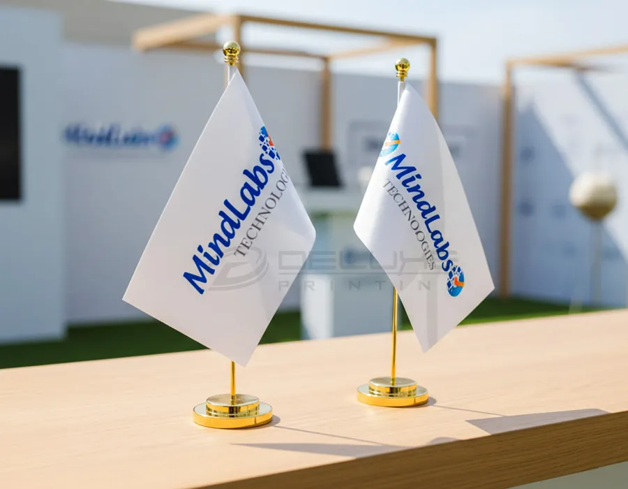 Table Flags Knitted Polyester + Satin Lahore