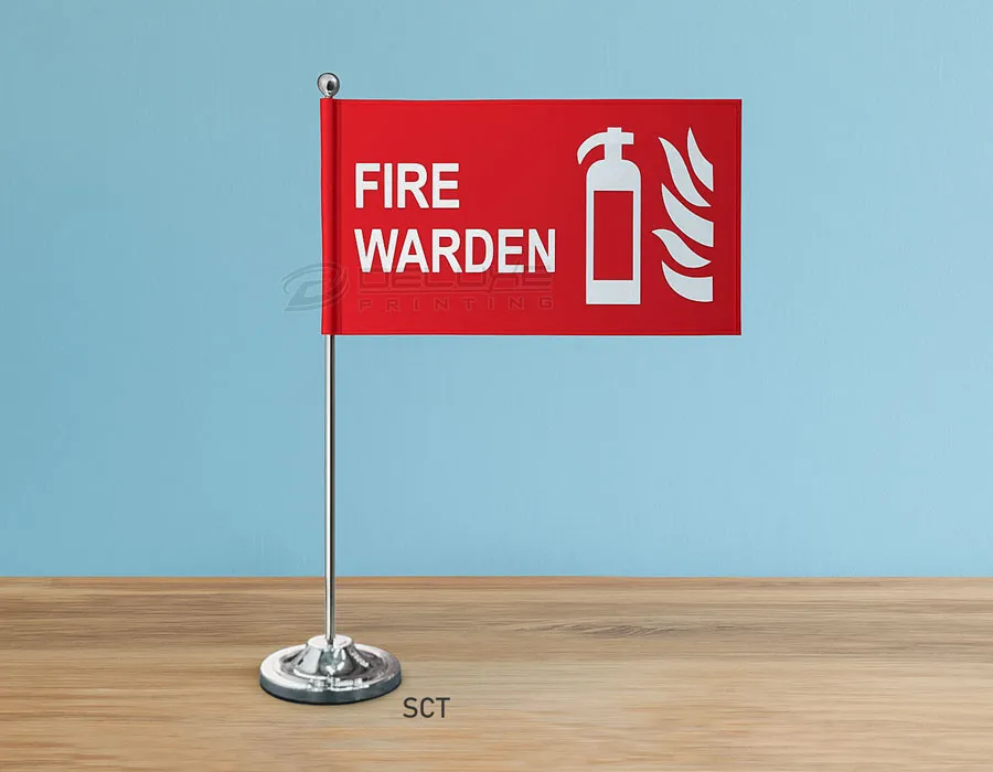 Stiff Canvas Table Flags Printing Lahore