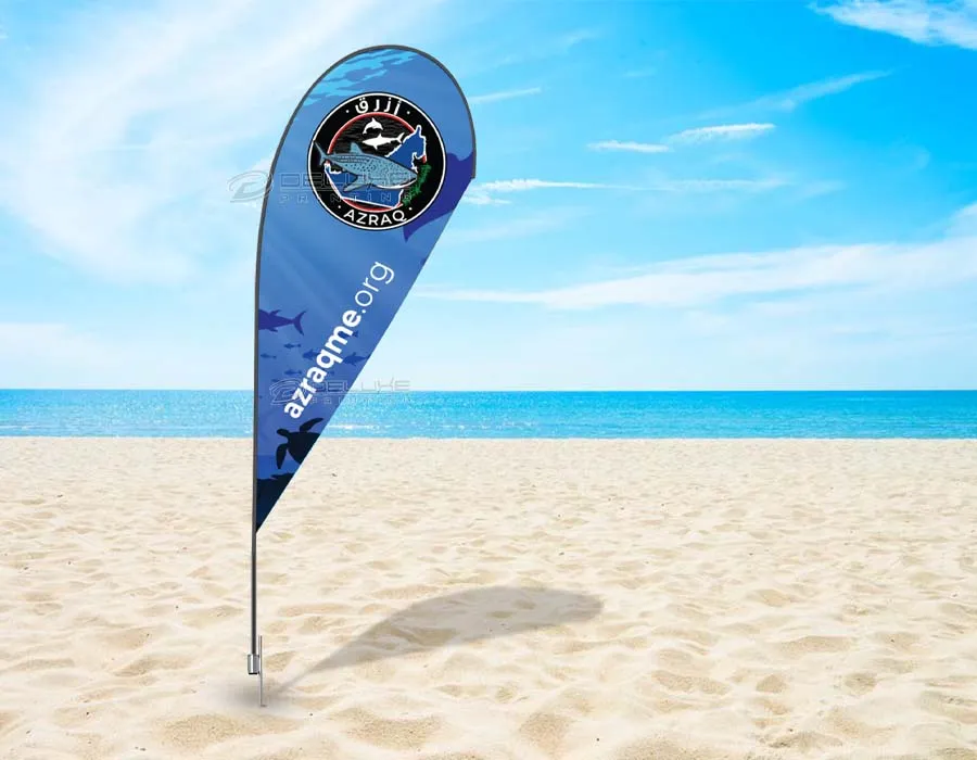 Tear Drop Flags Printing in Lahore