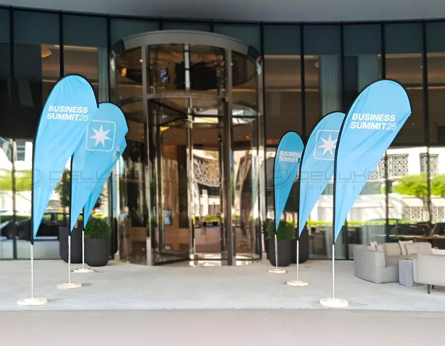 Tear Drop Flags Printing in Lahore