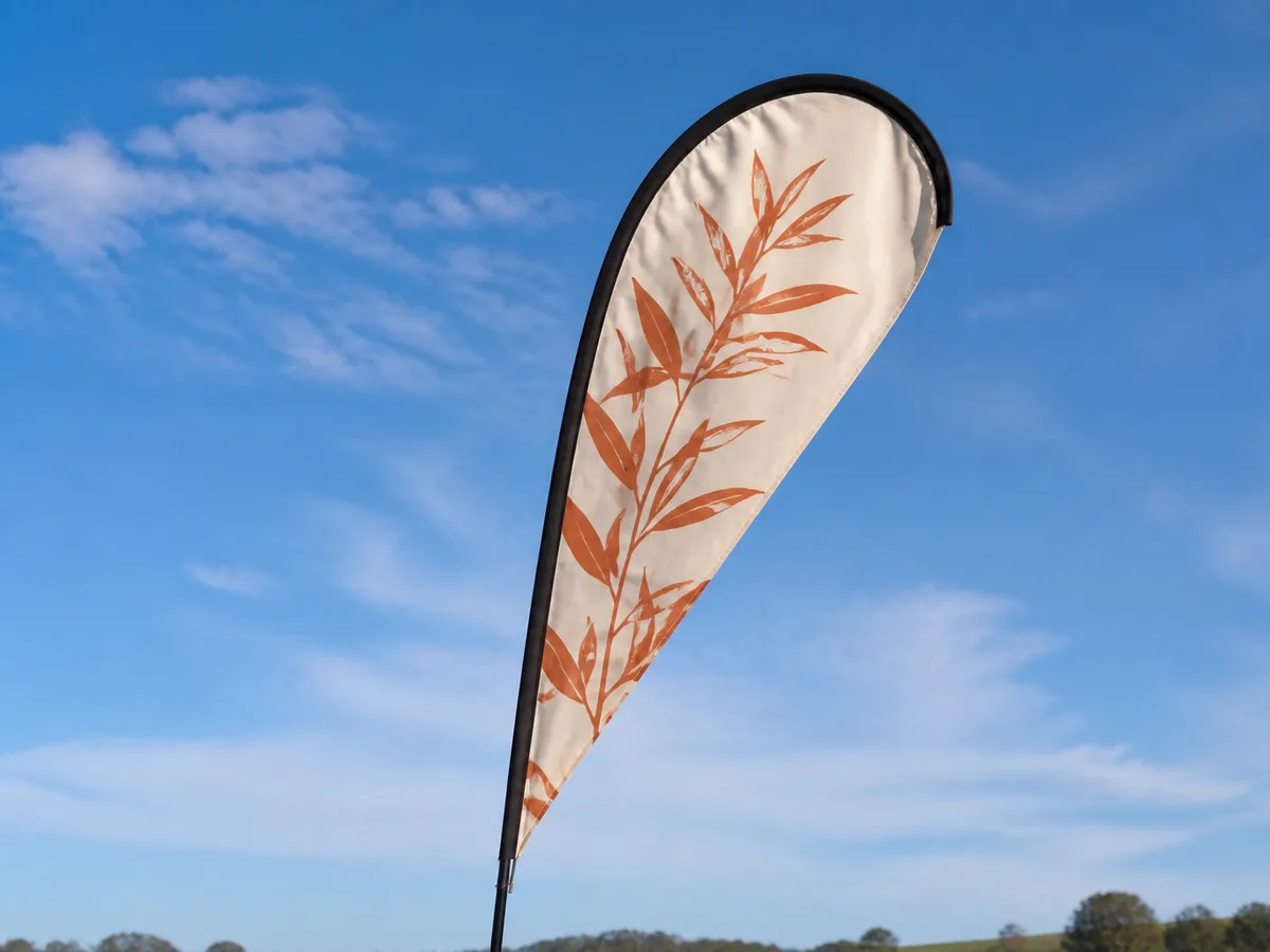 Tear Drop Flags Printing Lahore