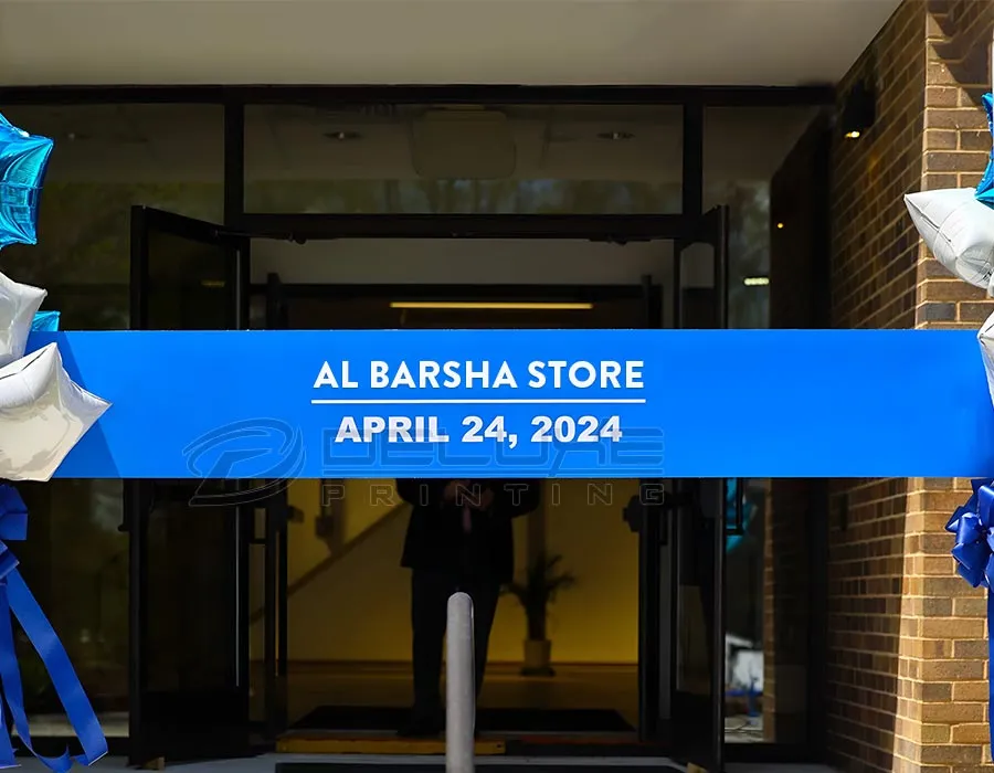 Ceremonial ribbon in Lahore