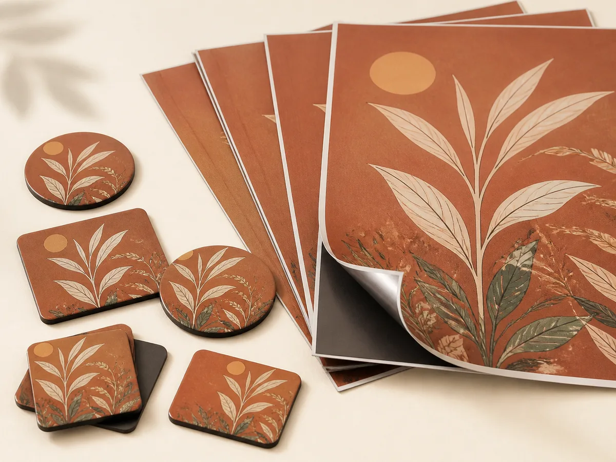 Custom Magnetic Sticker Printing Lahore