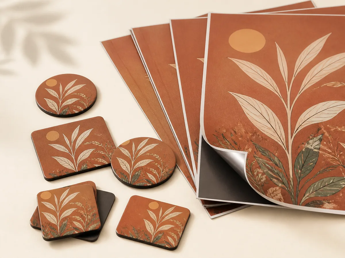 Fridge Round Magnet Sticker Lahore