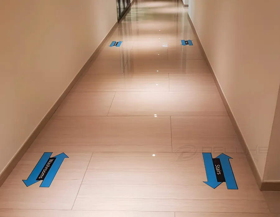 Floor Direction Sticker Lahore