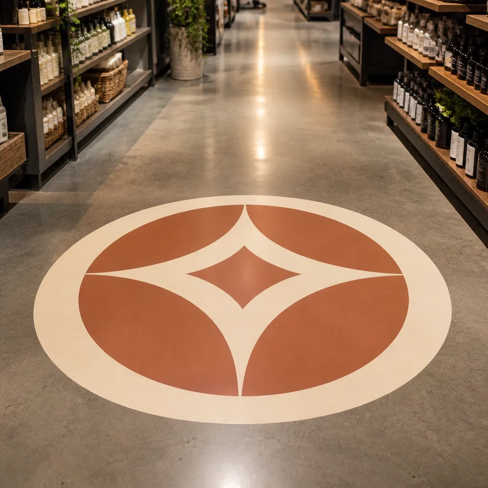 Floor Branding Sticker Lahore