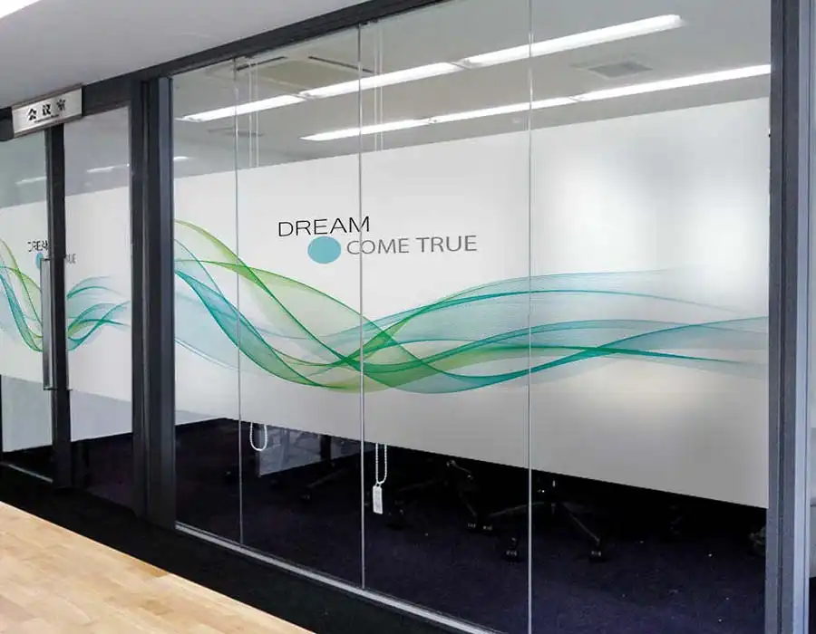 Frosted Glass Sticker Printing Lahore