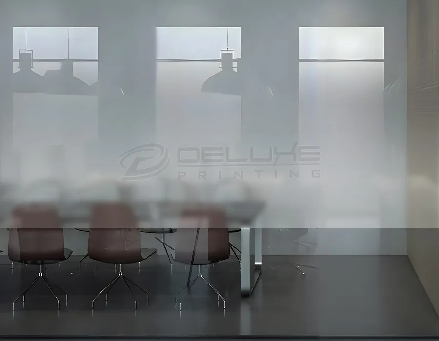 Gradiant Frosted Sticker Lahore