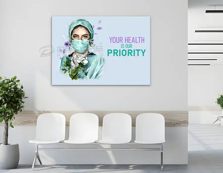 Hospital Canvas Printing Lahore