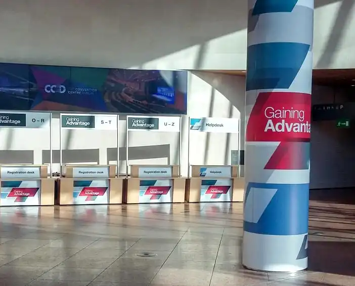 Indoor Pillar Branding Lahore