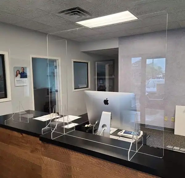 Office Desk Sneeze Partition Lahore