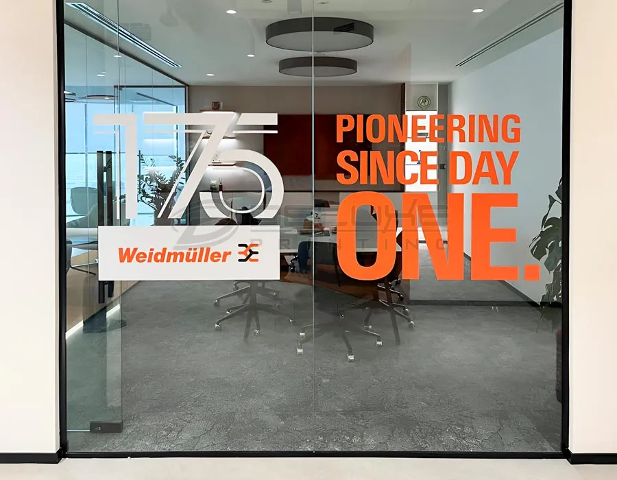 Opaque Window Decal Printing Lahore