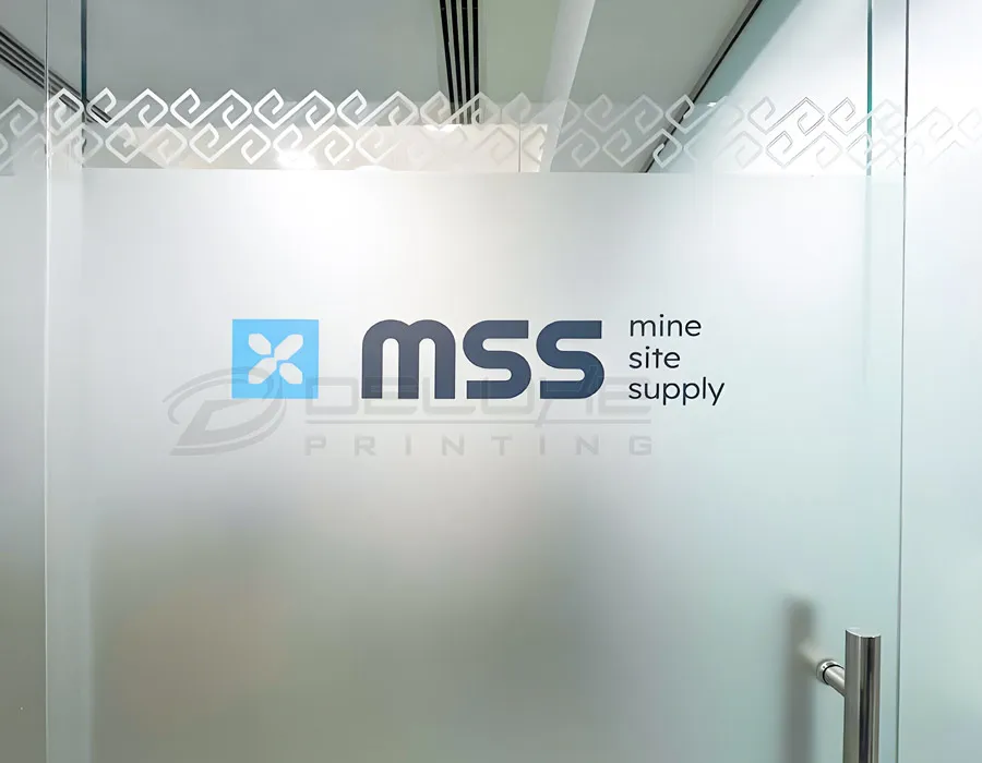 Printed Frosted Sticker Lahore