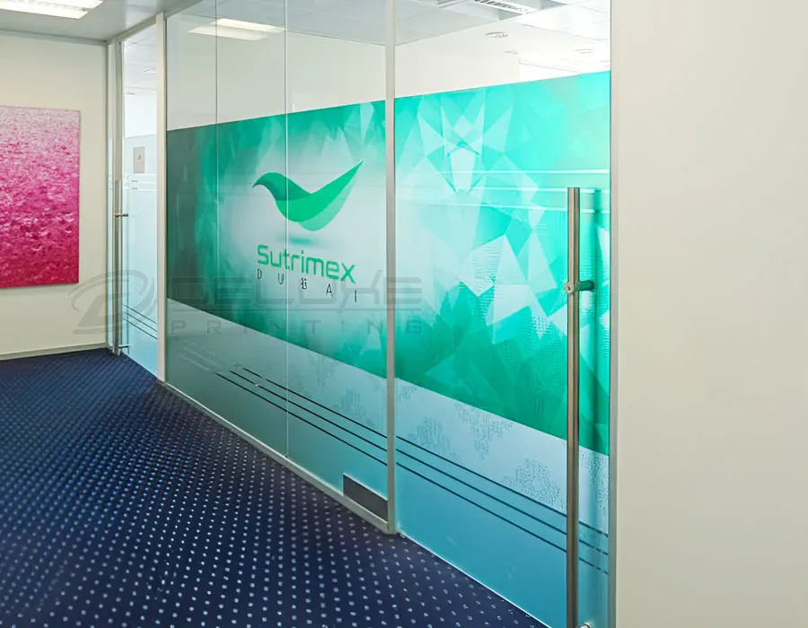 Printed Frosted Sticker Lahore