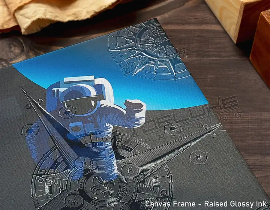 Raised Glossy Print Canvas Printing Lahore