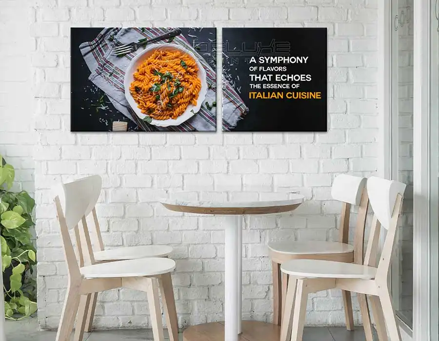 Restaurant Canvas Printing Lahore