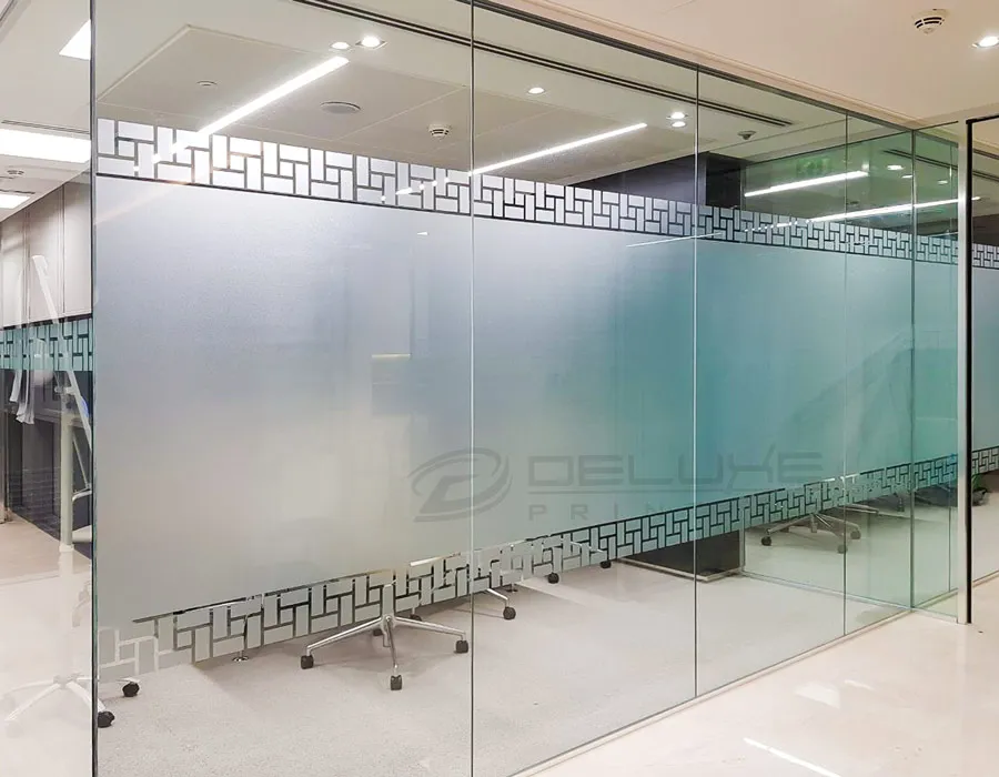 Reverse Cut Frosted Sticker Lahore