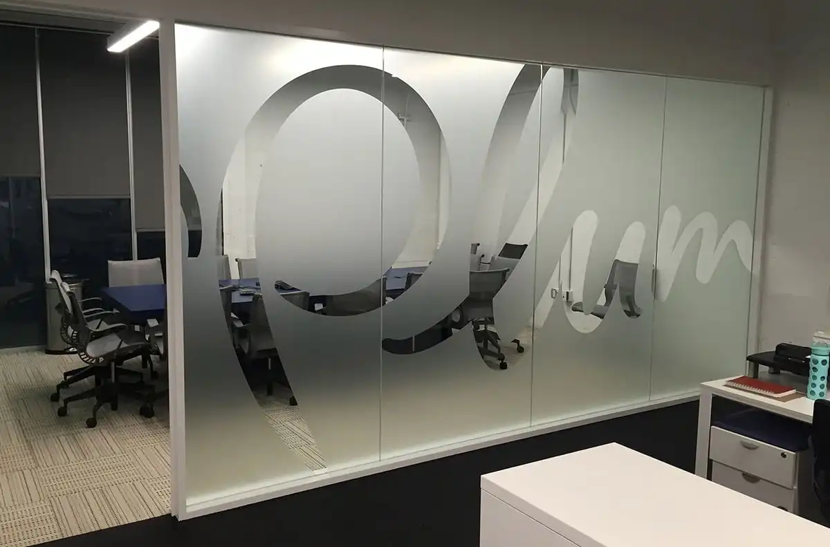 Reverse Cut Frosted Sticker Lahore