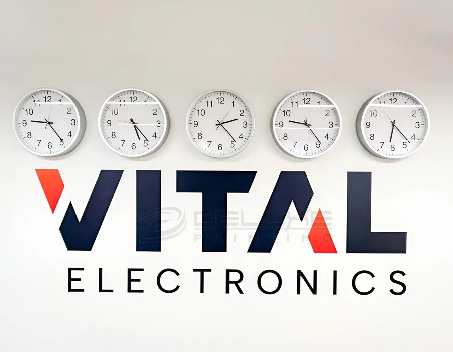 Wall Vinyl Lettering for office in Lahore