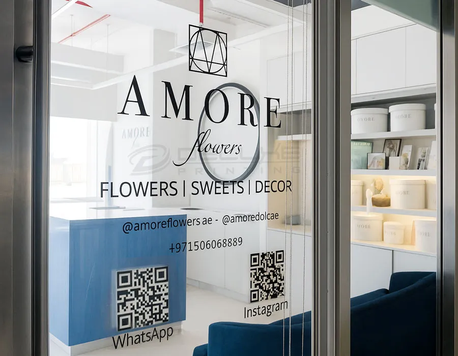 Window Glass Vinyl Lettering Lahore