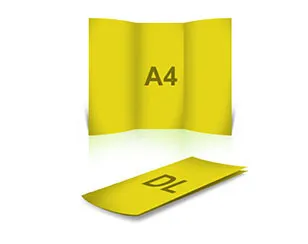 A4 to DL Brochures Printing in Lahore