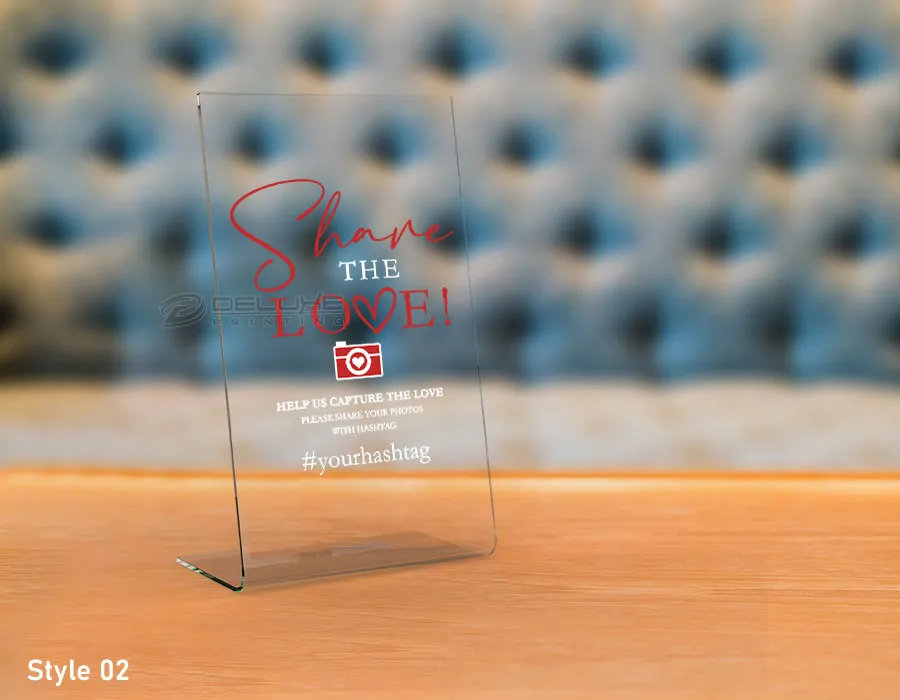 Acrylic Table Top Lahore