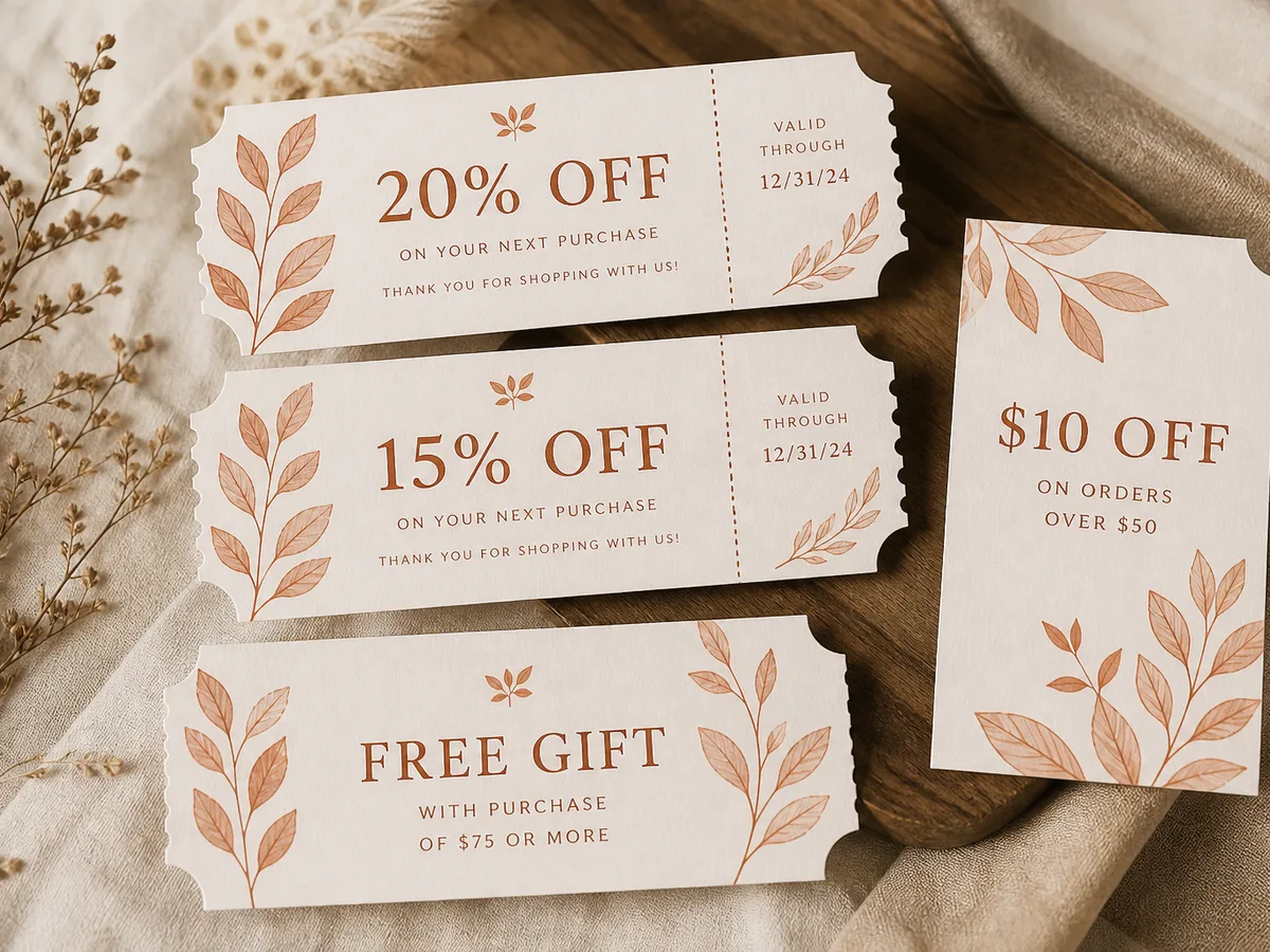 Coupons Printing Lahore