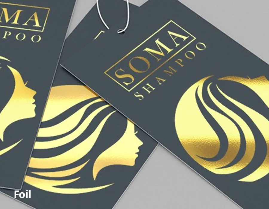 foil hang tag printing Lahore