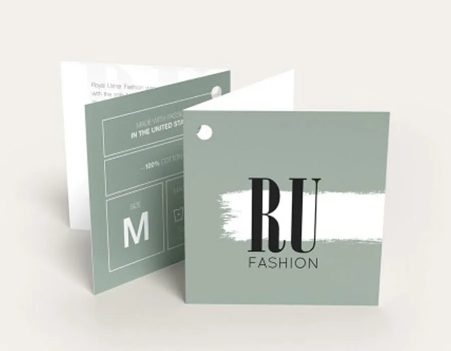 folded hang tag printing Lahore