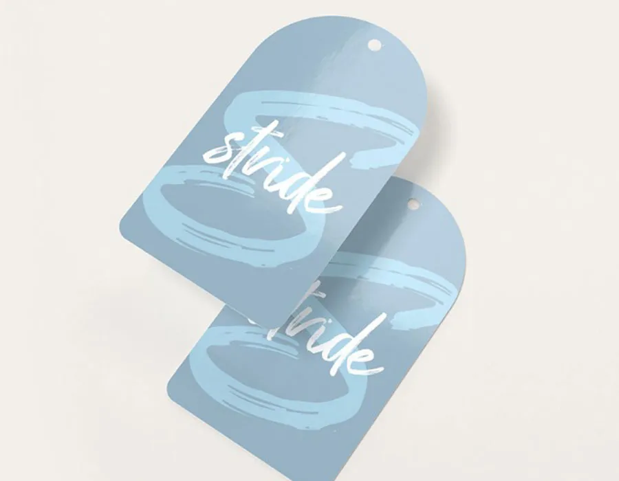 half circle hang tag printing Lahore