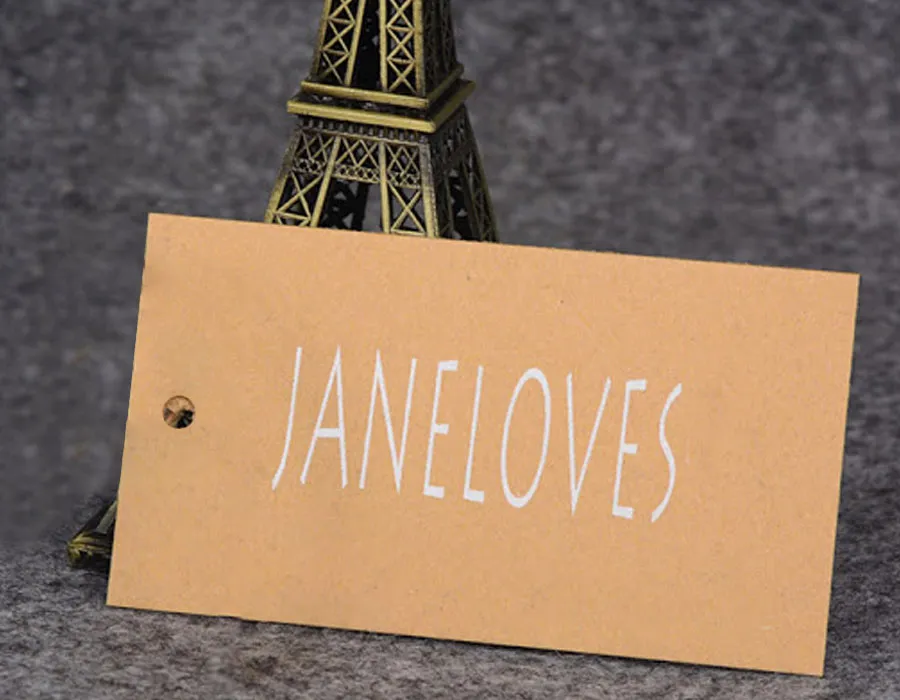 kraft hang tag printing Lahore