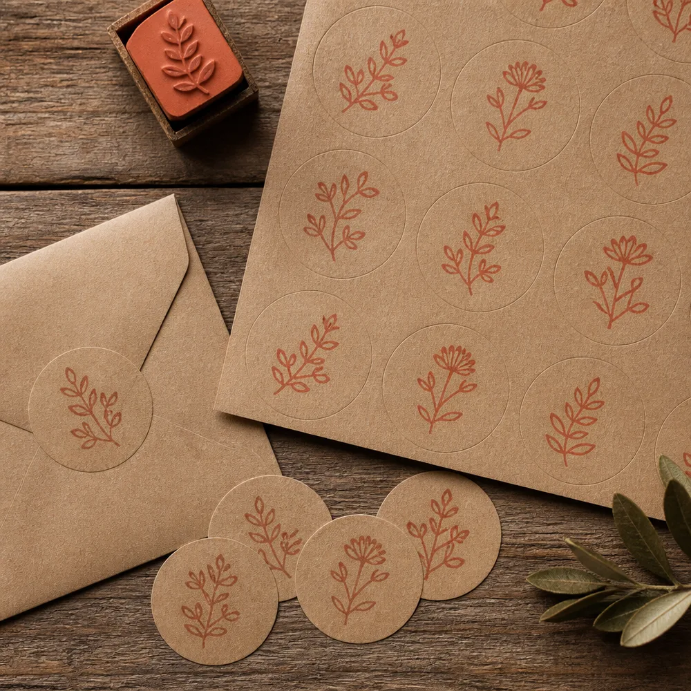Kraft Paper Sticker Lahore