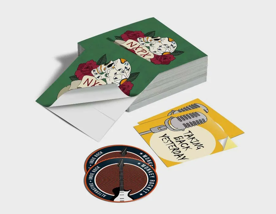 Paper Stickers making in Lahore