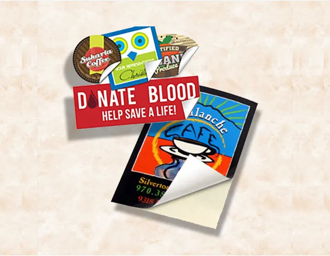 Paper Stickers making in Lahore