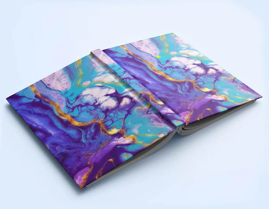 Color Printing PU Notebook