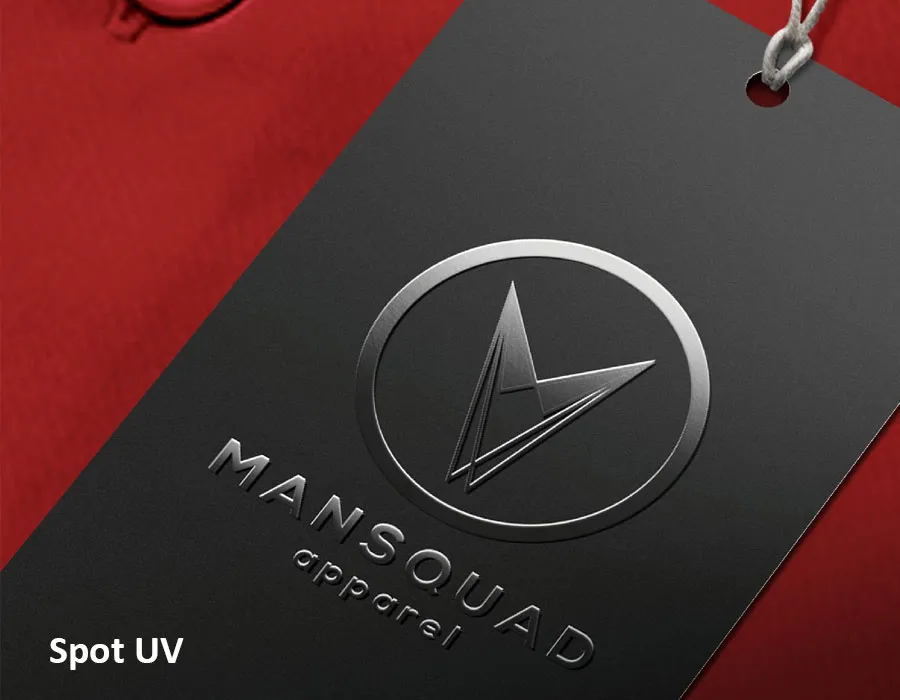 spot uv hang tag printing Lahore