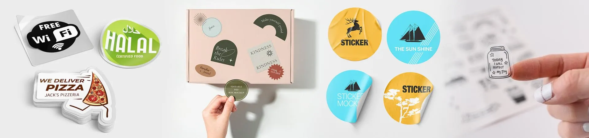 Stickers Printing Banners Lahore