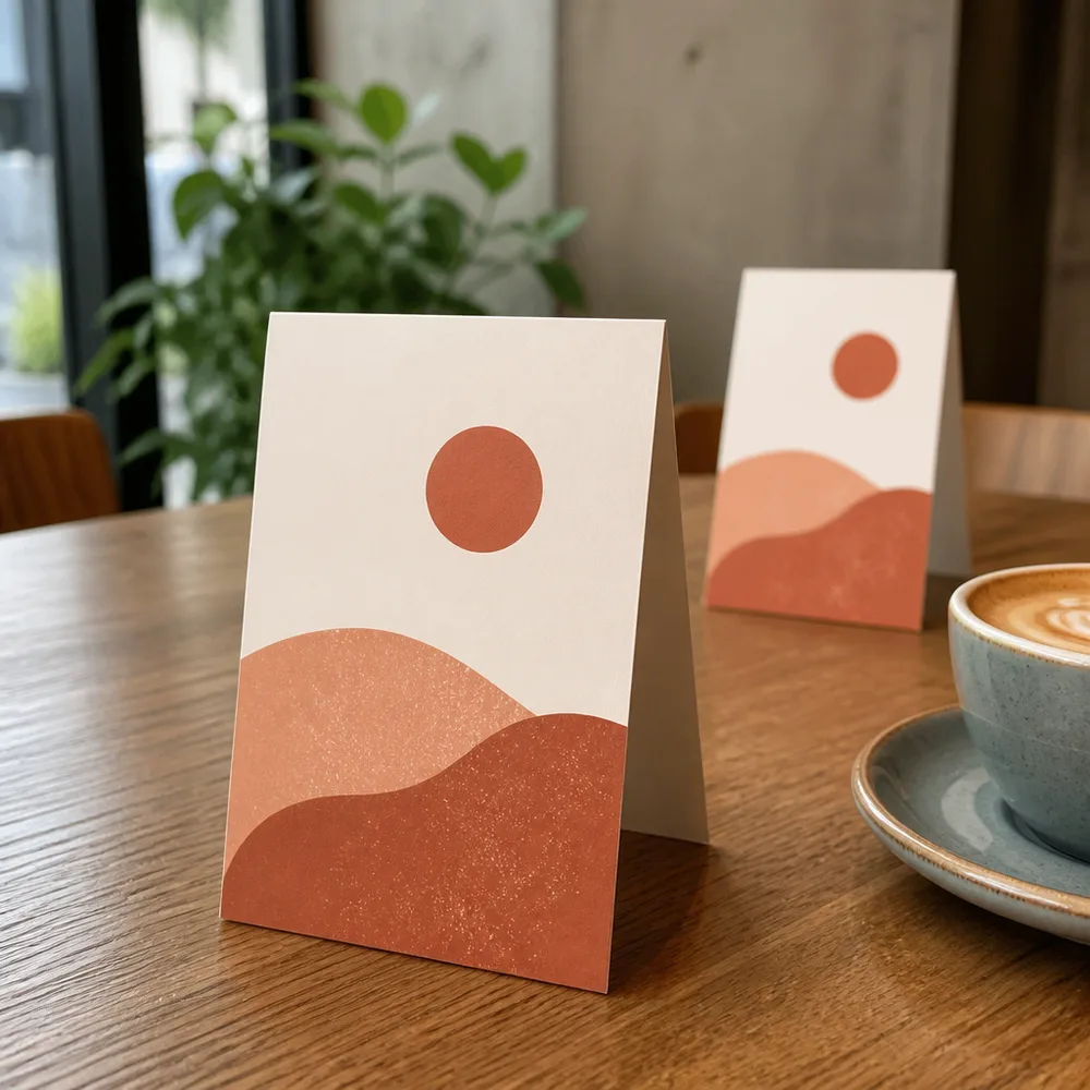 Tent Cards Printing in Lahore