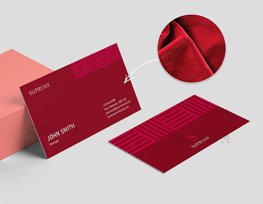 Velvet Pack Business Cards Printing Lahore