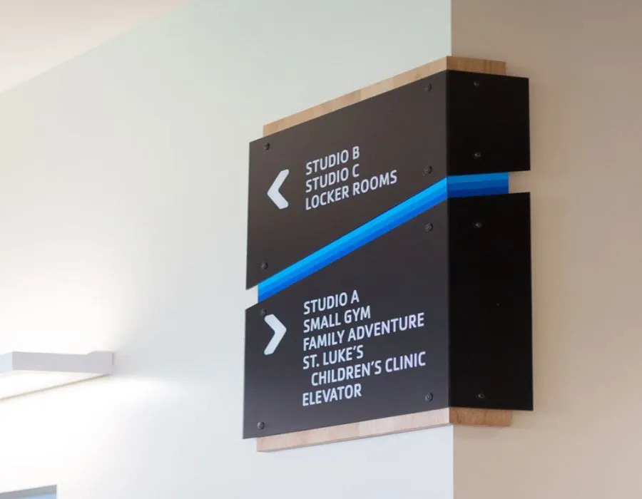 ACP Box with Vinyl Cut Letters Lahore