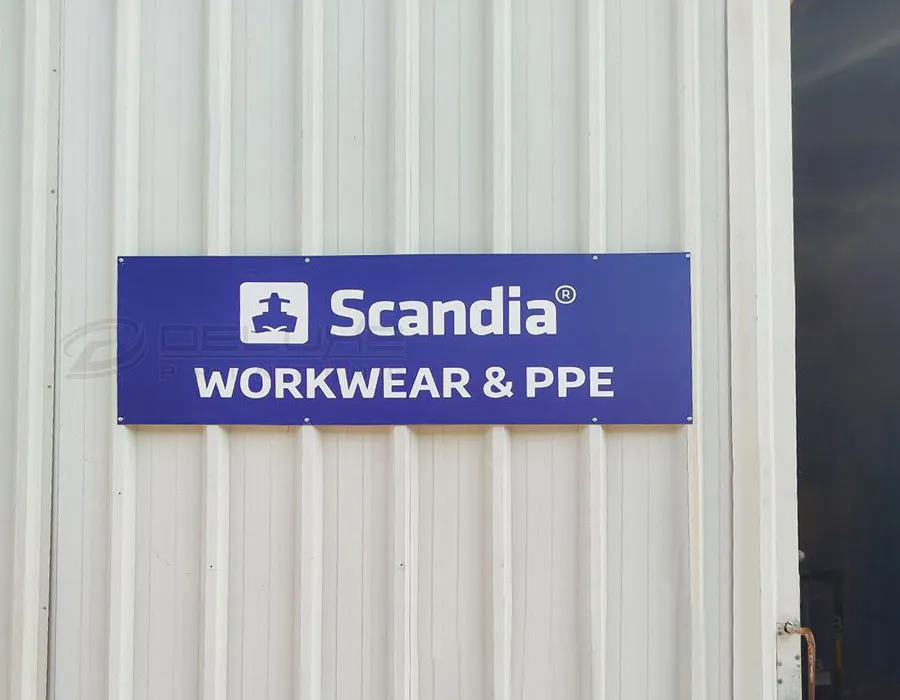 ACP Plate with Acrylic 3D Letters Lahore