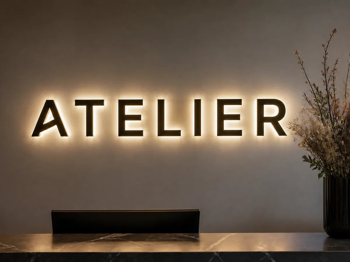 Acrylic Backlit Signage