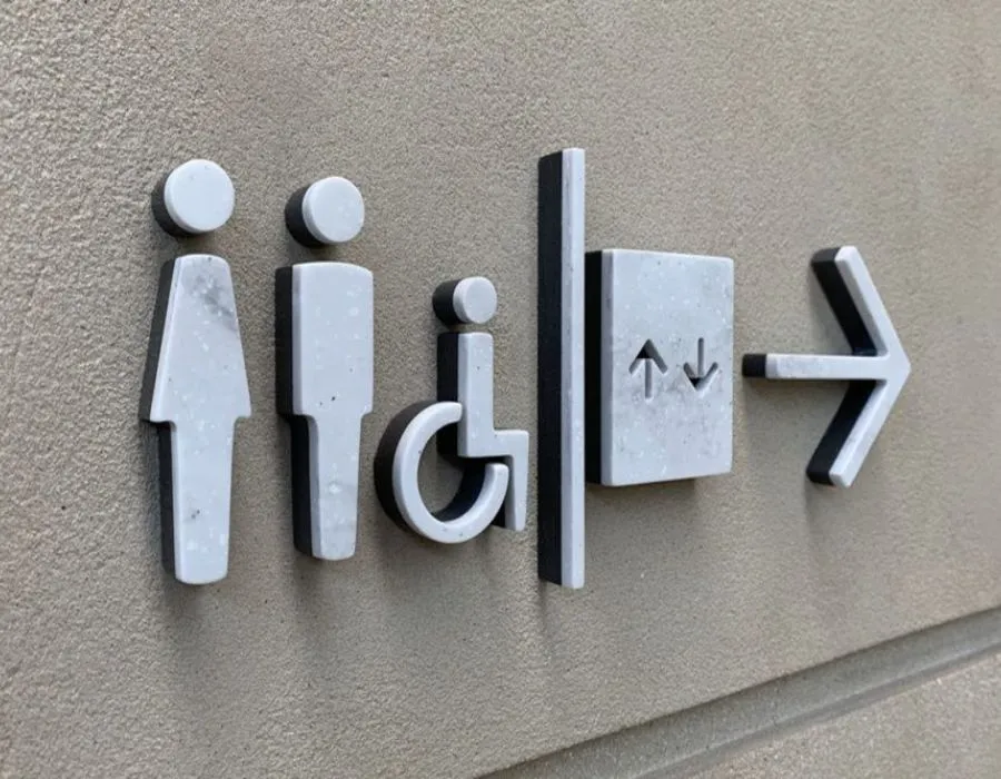 Acrylic Cut letters / Icons Wall Mounted Signage Lahore