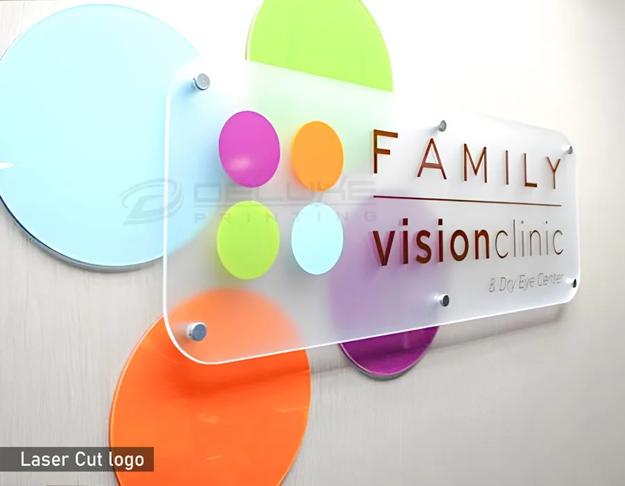 Acrylic Laser Cut Logo Lahore